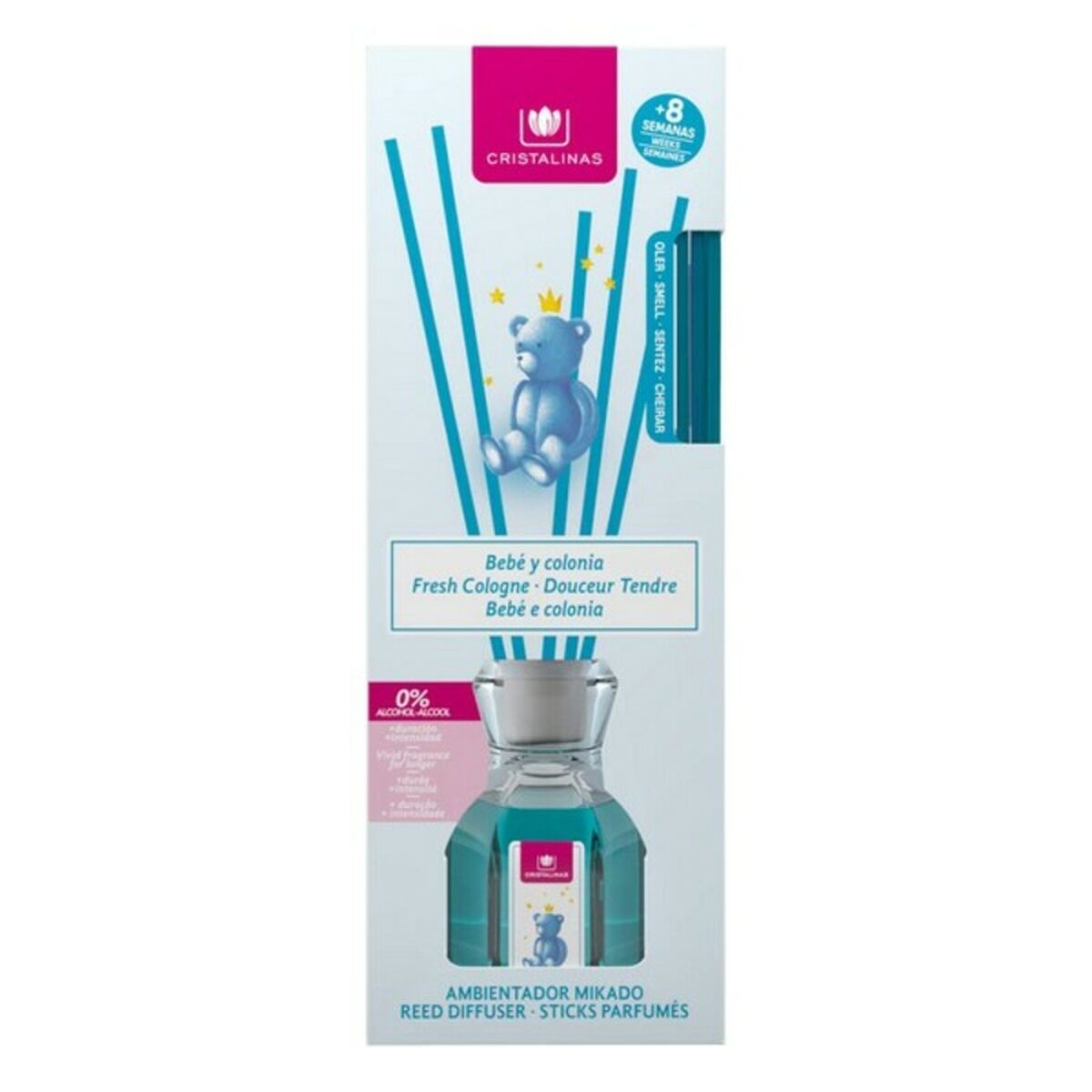Ilmanraikastin Cristalinas 1 Vauva 35 ml 40 ml